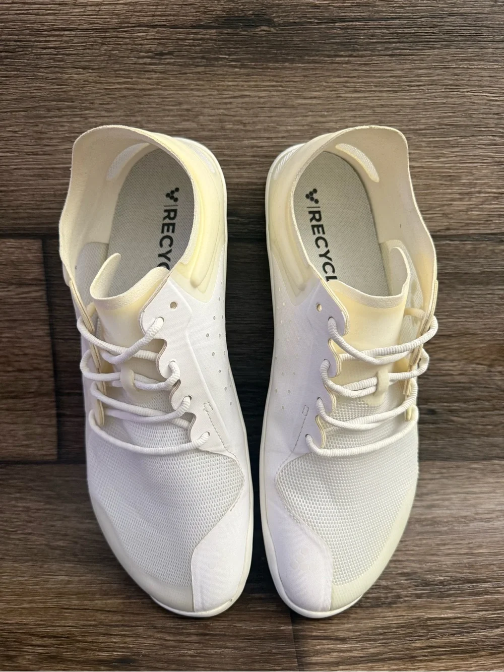 Vivobarefoot Primus Lite III White/Cream Mesh Barefoot Sneakers Euro 43L